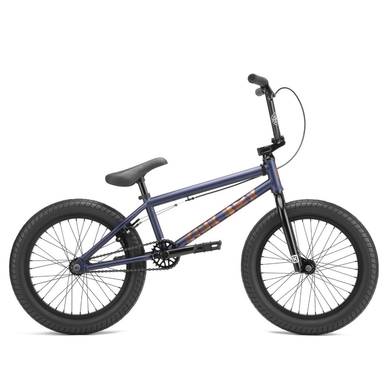 Kink Kicker 18″ BMX Bike Matte Midnight Blue