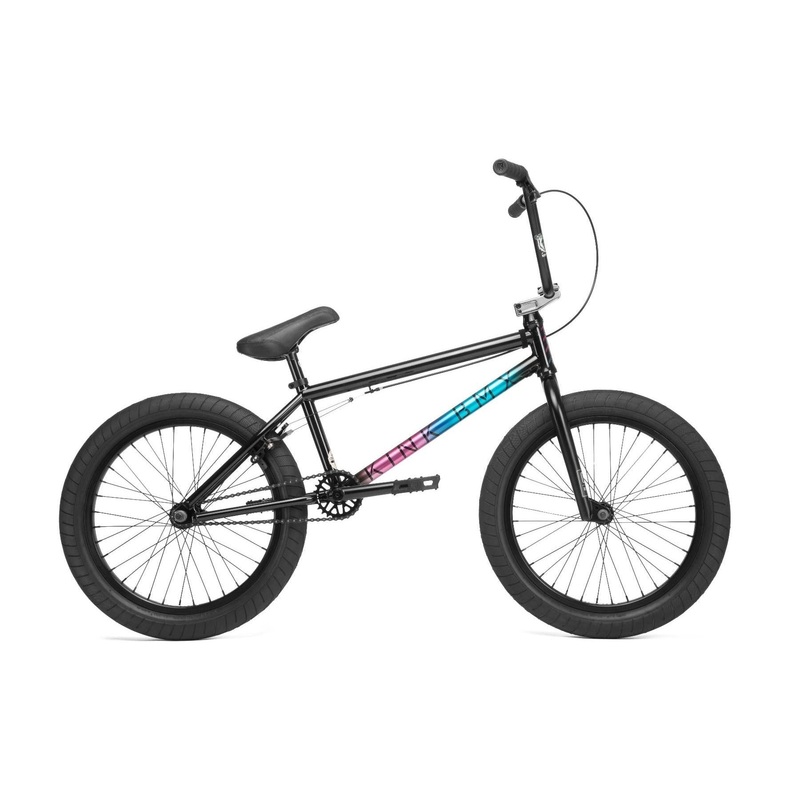 Kink Whip BMX Bike 20.5″ TT Gloss Black Fade (2020)