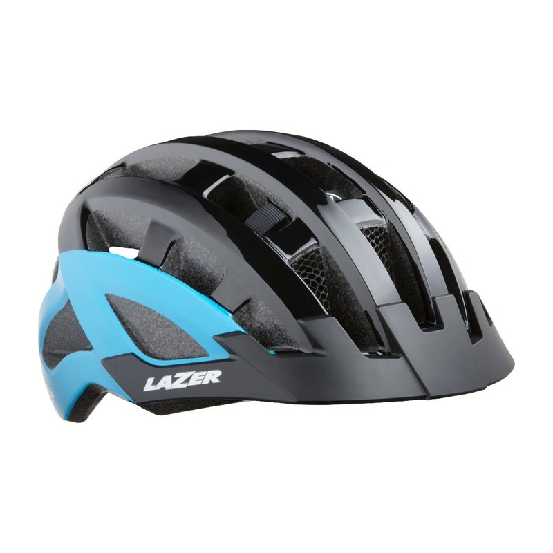 Lazer Compact DLX MIPS Helmet Black Blue 54-61 cm