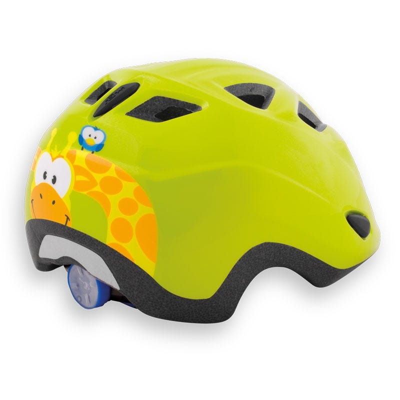 MET Genio Kids Helmet Green Giraffe