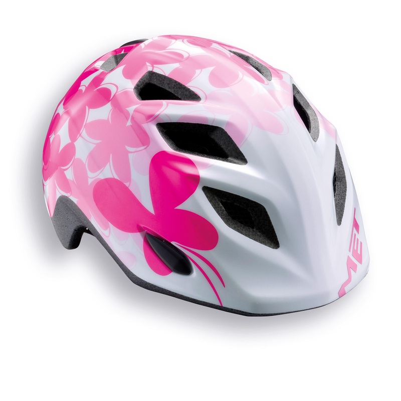 MET Genio Kids Helmet Pink Butterflies