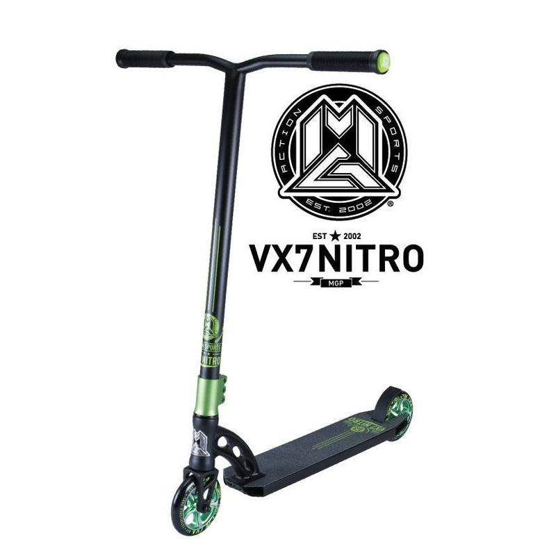 MGP VX7 Nitro Scooter Black/Green