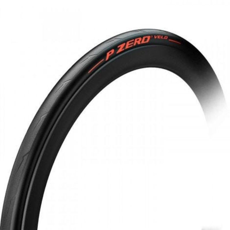Pirelli PZERO Velo Limited Edition Folding Tyre Red 700x25c
