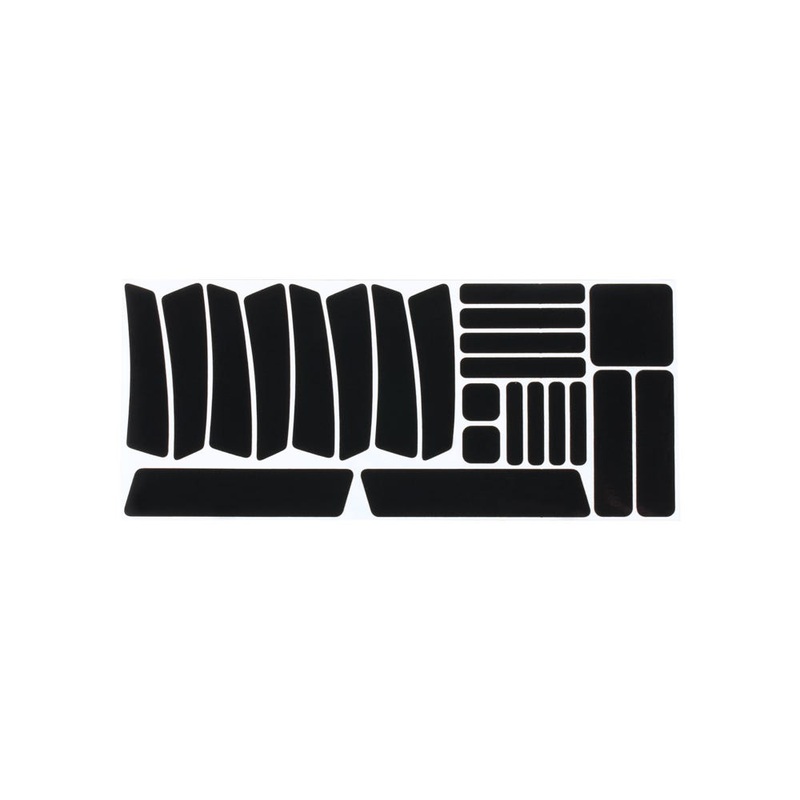 BBB MultiVis Reflection Sticker Set Black