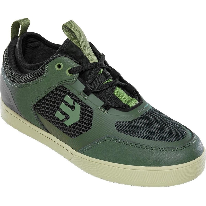Etnies Camber Pro Flat Pedal MTB Shoes Green/Black Shoes – US5