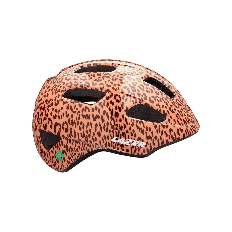 Lazer PNut KinetiCore Toddler Helmet Brown Leopard (46 – 52cm)