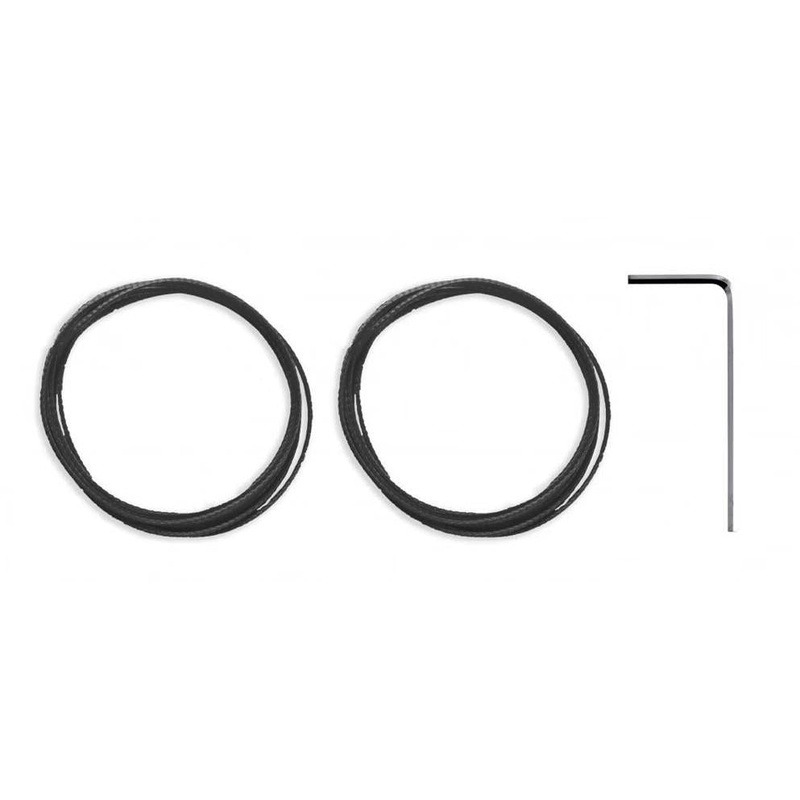 BIKE BRAID CABLE FOR XDIAL (PAIR) BLACK