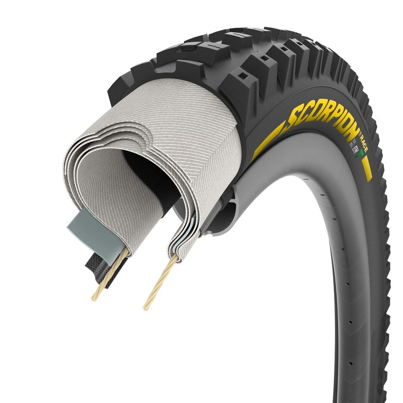 Pirelli Scorpion Race Enduro T Tyre 27.5 x 2.5” Yellow