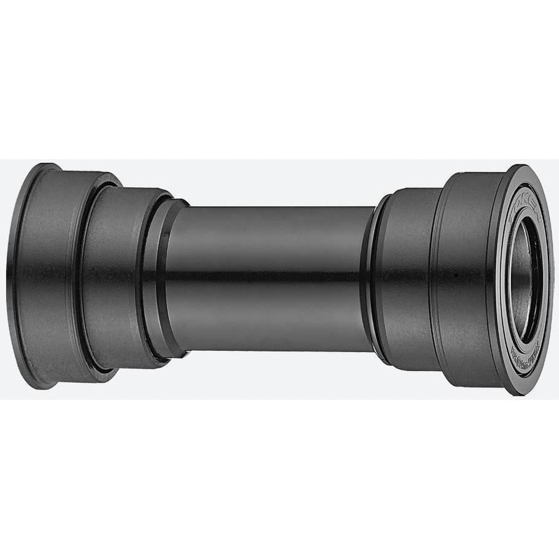 Token Press Fit Bottom Bracket, BB86/BB89.5/BB92, Shimano 24mm, Premium Bearings, Black