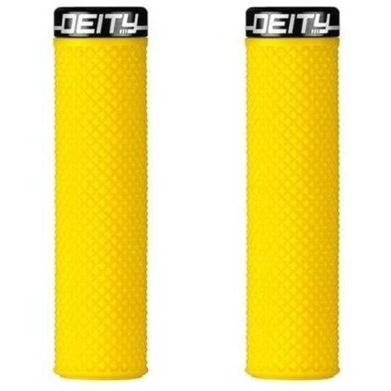 Deity Supracush Grips Yellow Limited Edition