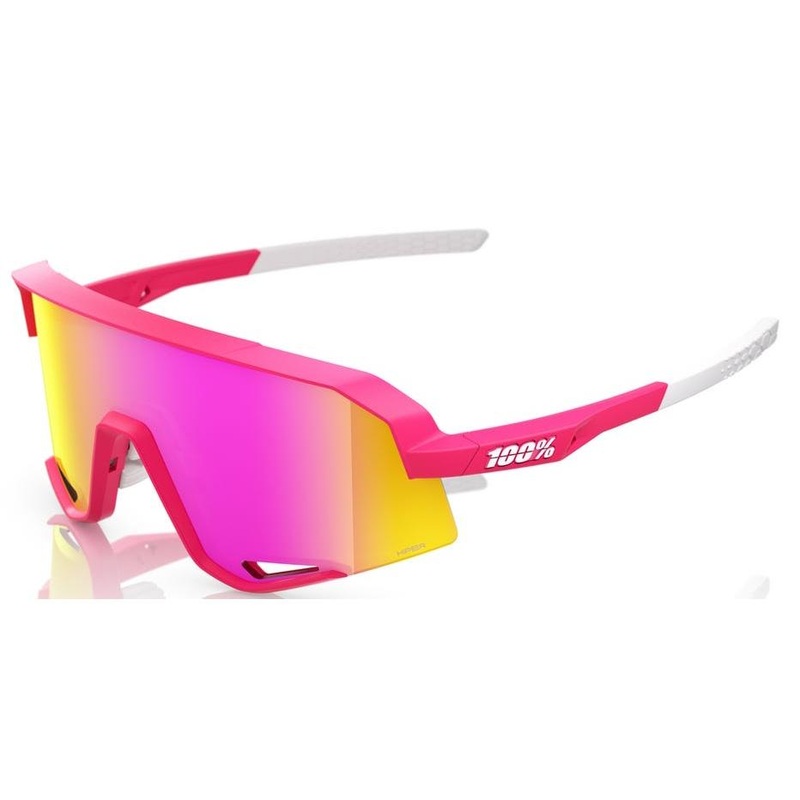 100% Slendale Sunglasses Pitaya – HiPER Vital Pink Mirror Lens