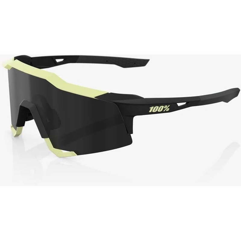 100% Speedcraft Sunglasses Soft Tact Glow – Black Mirror Lens