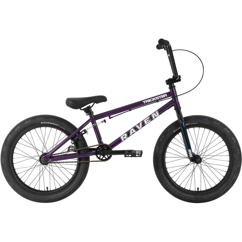 Raven Trickster 20” BMX Bike Purple