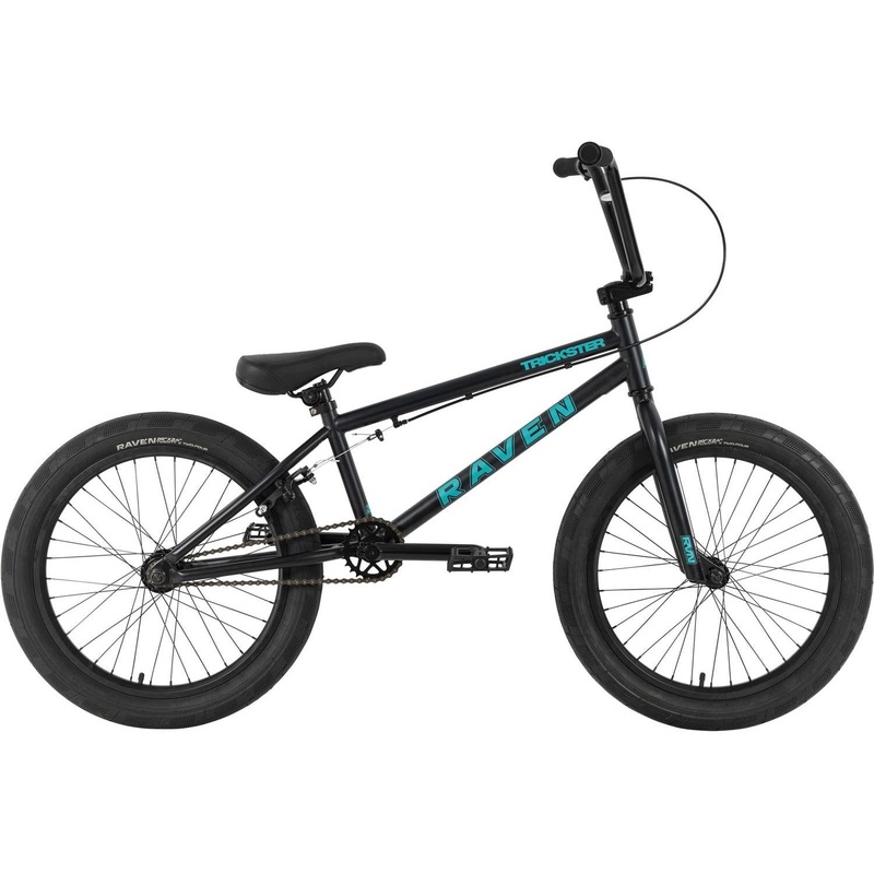Raven Trickster 20” BMX Bike Satin Black