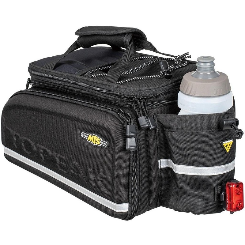 Topeak MTS DXP  Strap Mount Expandable Trunkbag 19.4L Black