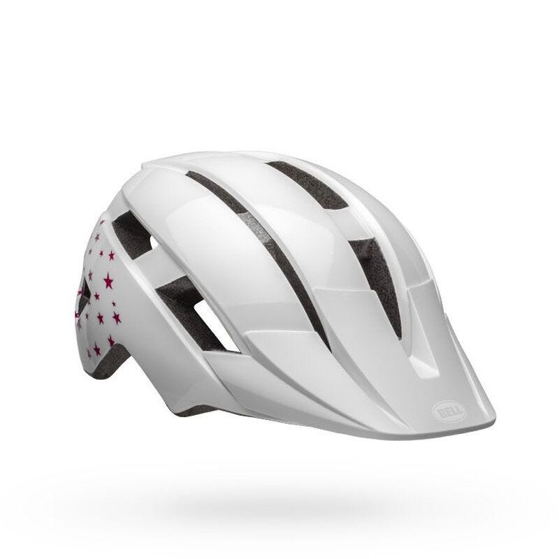 Bell Sidetrack II MIPS Kids Helmet White/Stars SM
