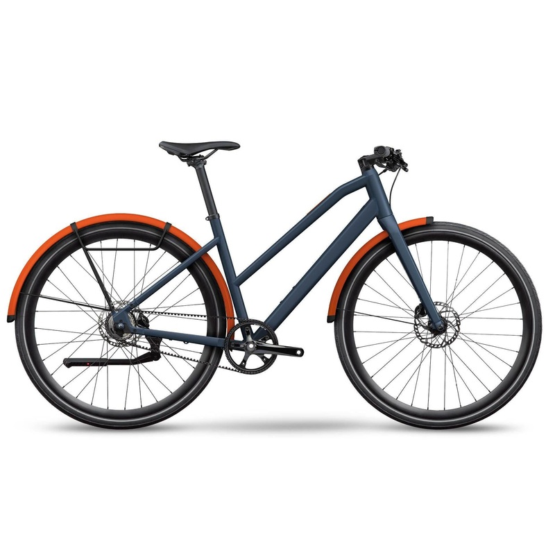 BMC 257 Urbanchallenge AL ONE Step Thru Hybrid Bike Blue SM