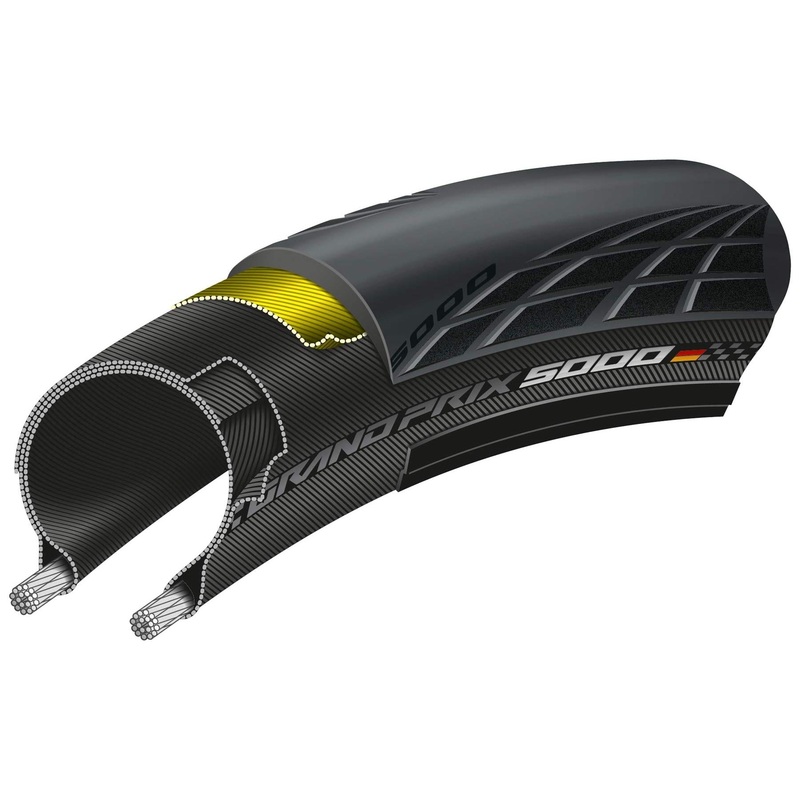 Continental GP5000 Folding Road Tyre 700x23c
