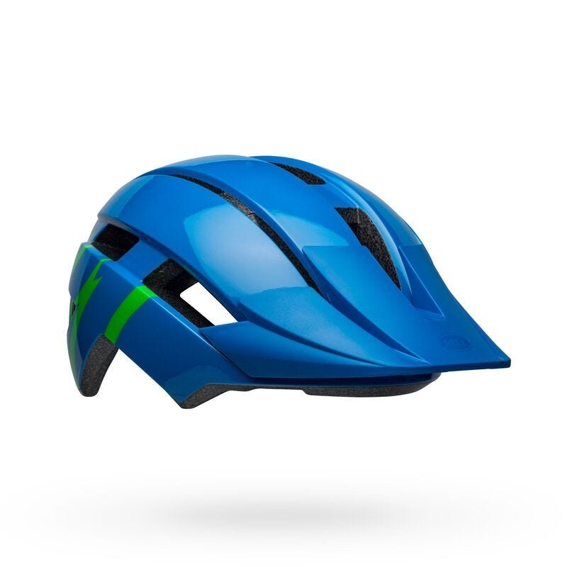 Helmets Bell Sidetrack II Blue/Green MD