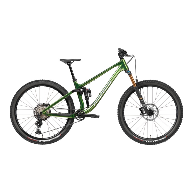 Norco Fluid FS 1 Dual Suspension Mountain Bike Green/Grey SM