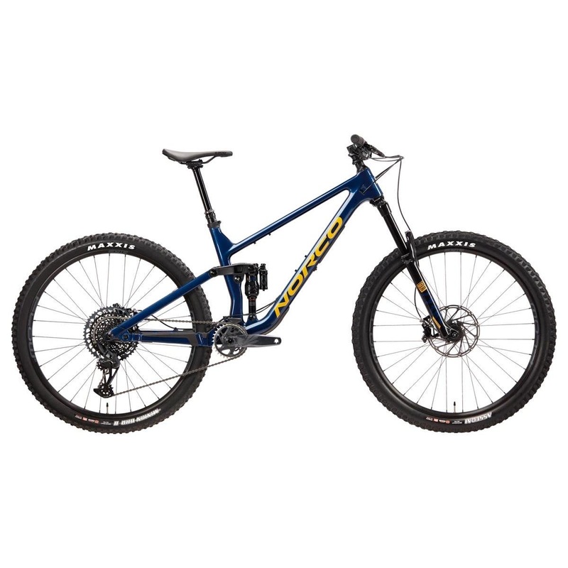 Norco Sight C2 SRAM Dual Suspension Mountain Bike 29” Blue/Orange MD