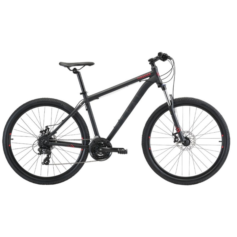 Pedal Thrasher 3 Mountain Bike Black/Red XS