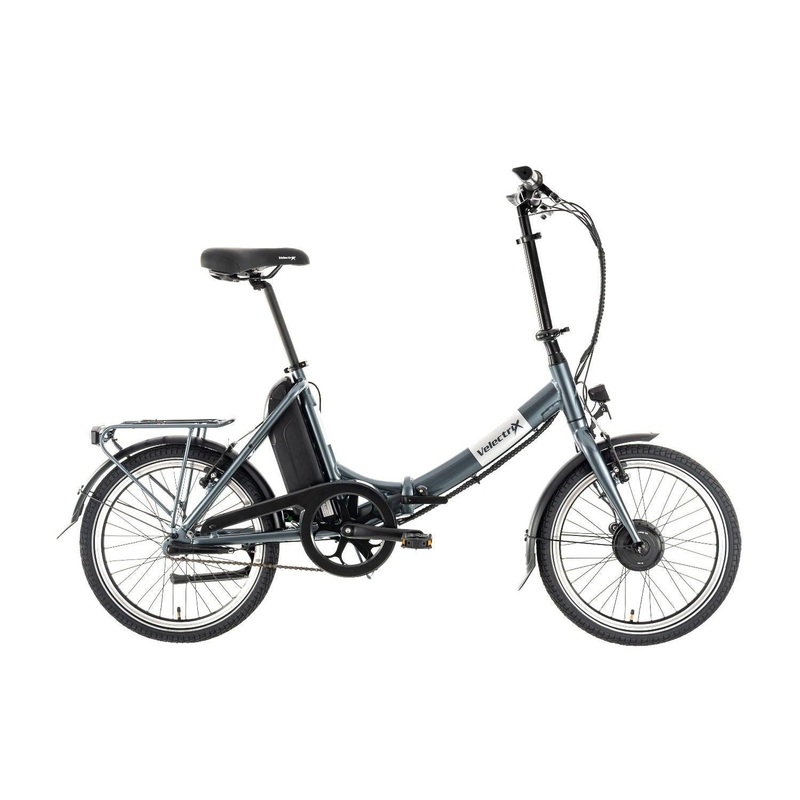 VelectriX Foldaway Electric Folding Bike Grey UNI