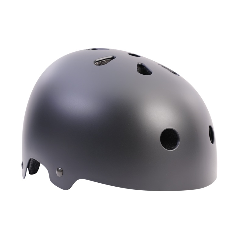 Family BMX Helmet Flat Black SM