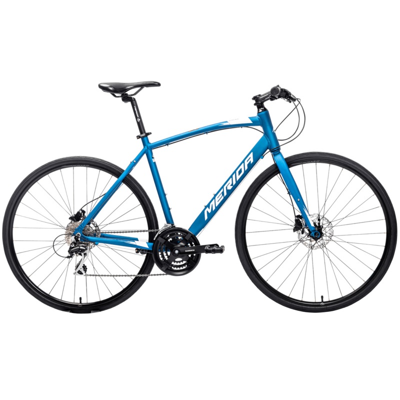 Merida Speeder 20 Flat Bar Road Bike Matt Blue/White WSM