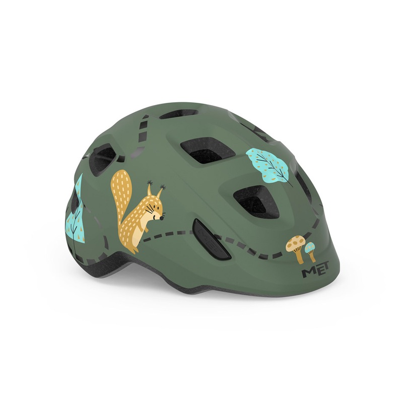 MET Hooray Kids Helmet Green Forest XS