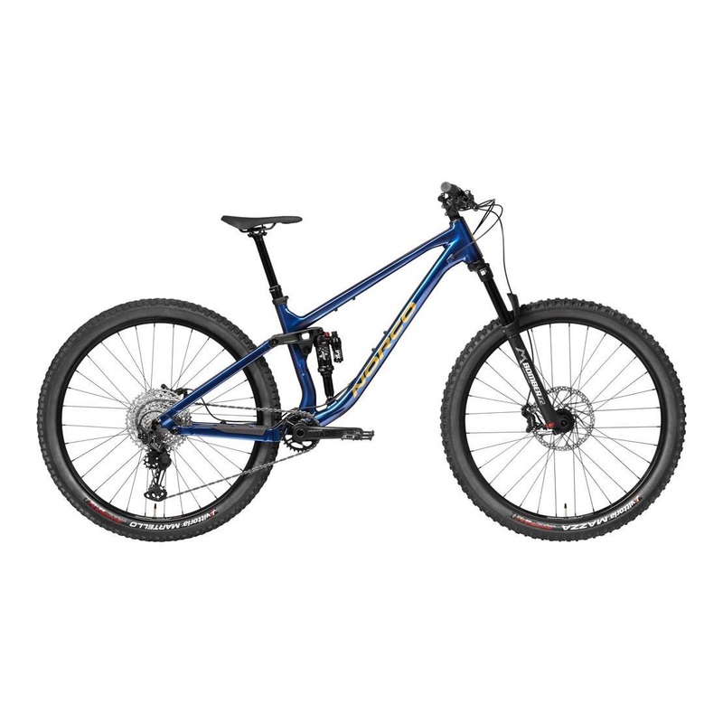 Norco Fluid FS 2 Dual Suspension Mountain Bike (US Spec) Blue/Copper SM