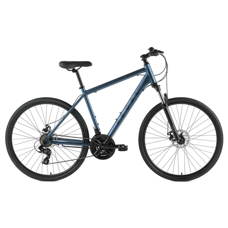Pedal Hawk 2 Hybrid Bike Blue XS