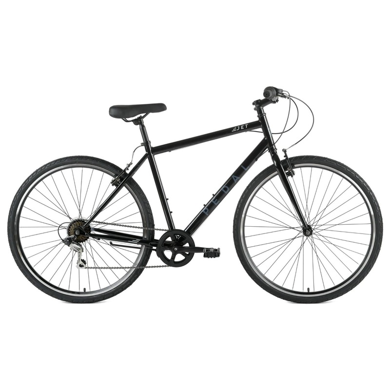 Pedal Jet 3 Flat Bar Road Bike Black SM