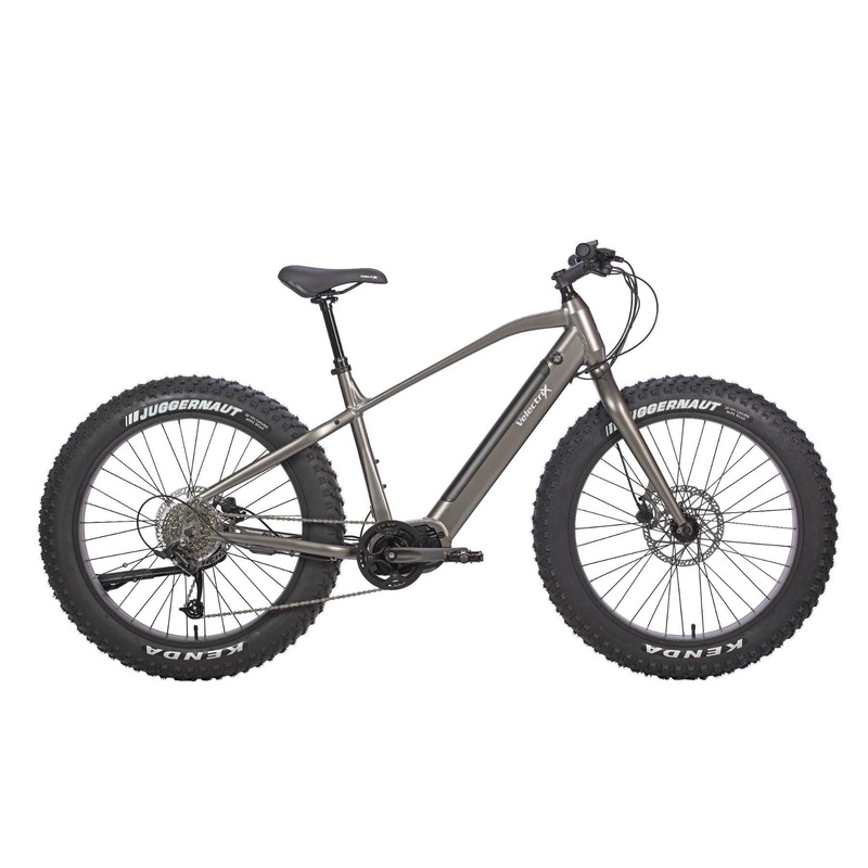 VelectriX Butcher Pulse Fat Wheel Electric Bike Gun Metal Grey SM