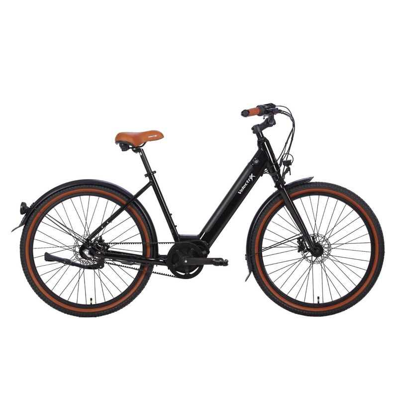 VelectriX Cruiser Pulse STX Step Through Electric Bike Midnight SM