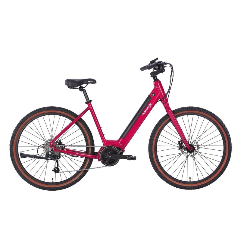 VelectriX Cruiser Step Through Electric Hybrid Bike Jam SM