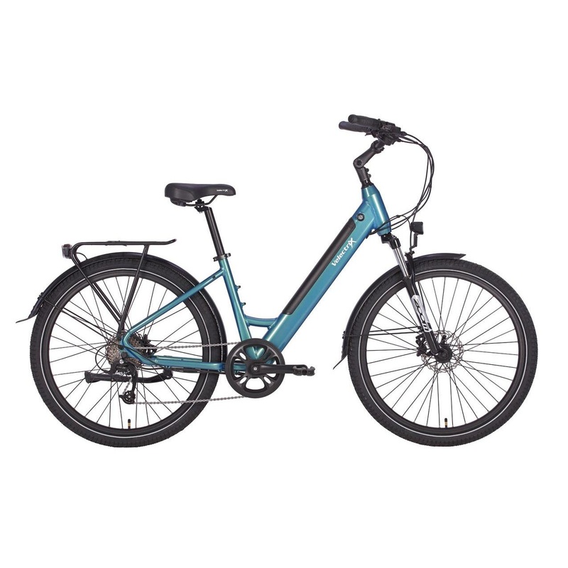 VelectriX2 Urban+ Step Through Electric Hybrid Bike Ocean SM