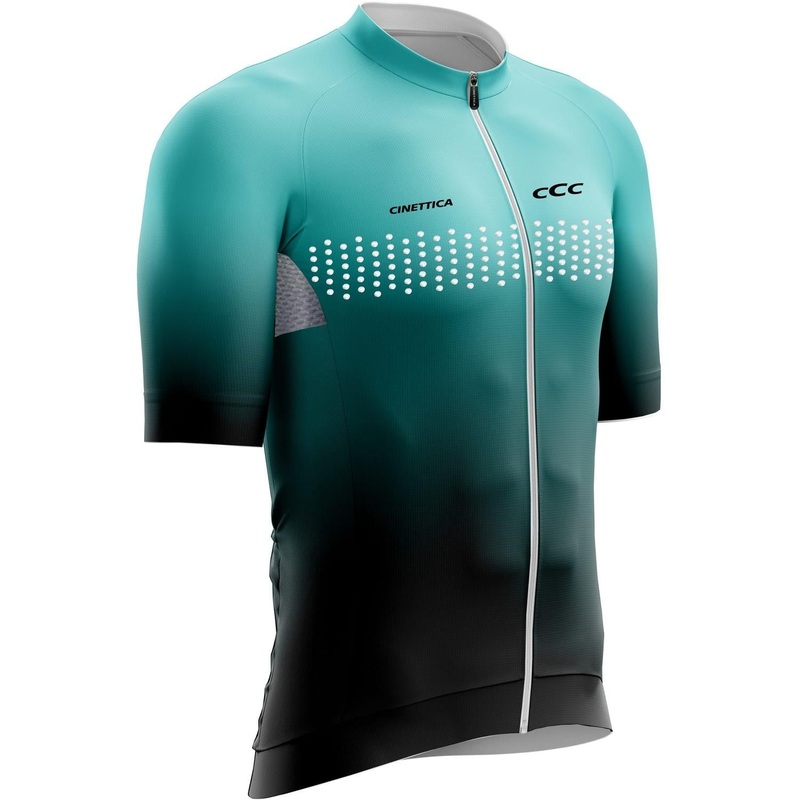 Cinettica Proton Jersey Black/Turquoise XS