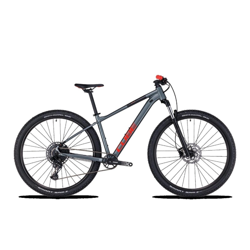 Cube Analog Hardtail Mountain Bike flashgrey’n’red XS