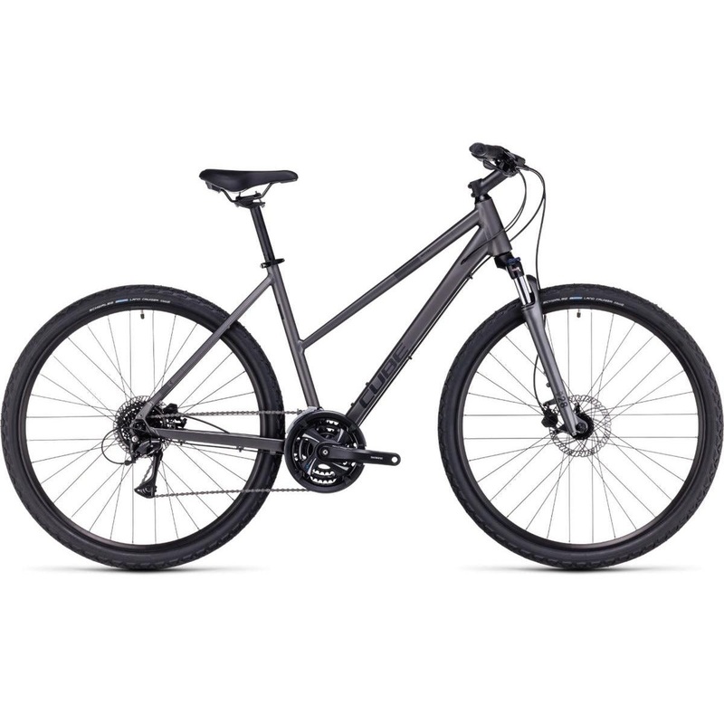 Cube Nature Trapeze Commuter Bike Graphite Black XS