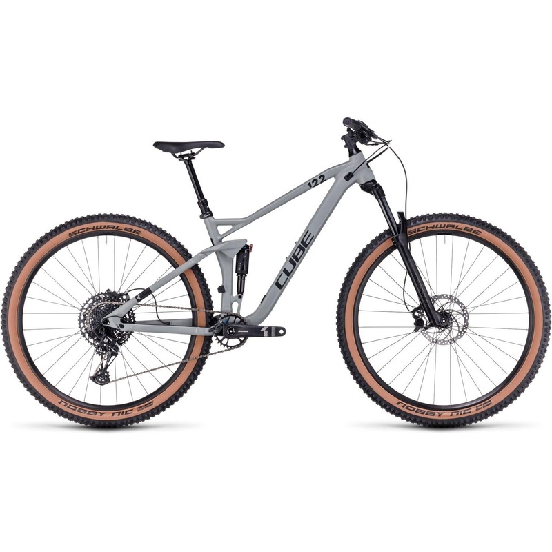 Cube Stereo ONE22 Pro Trail Bike swampgrey’n’black XS