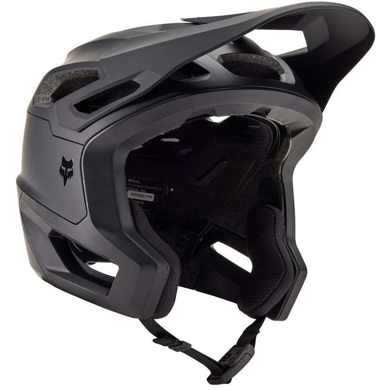 FOX Dropfrome Pro MTB Helmet AS Matte Black 2025 SM