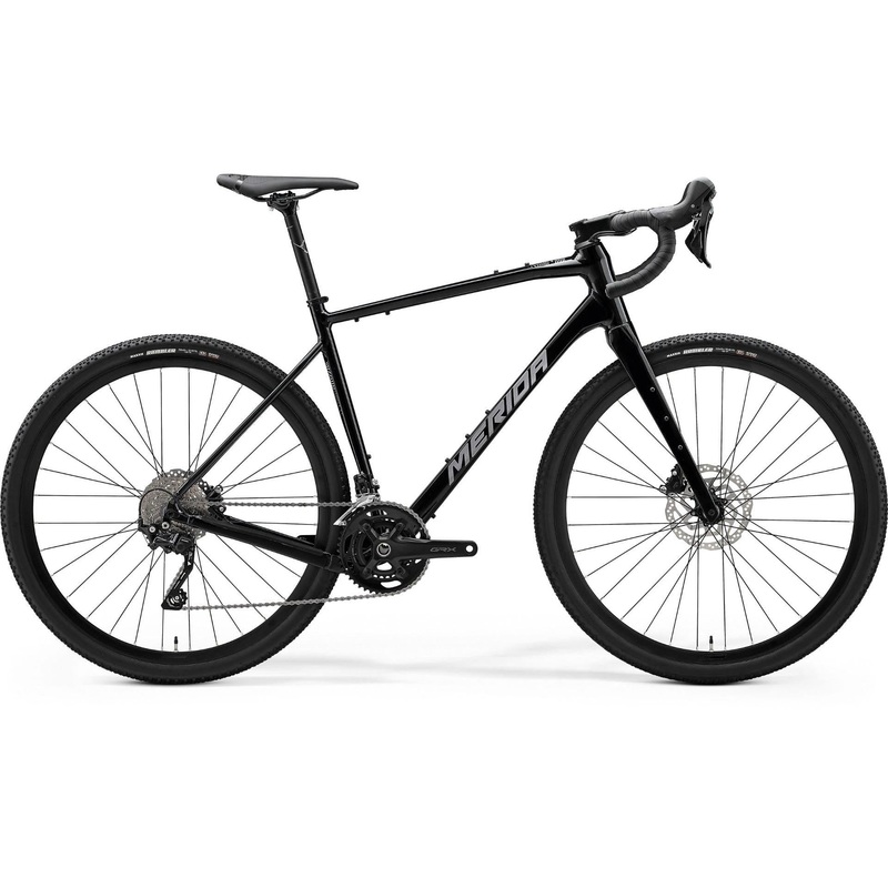 Merida Silex 400 Gravel Bike Glossy Black/Grey Titan XS