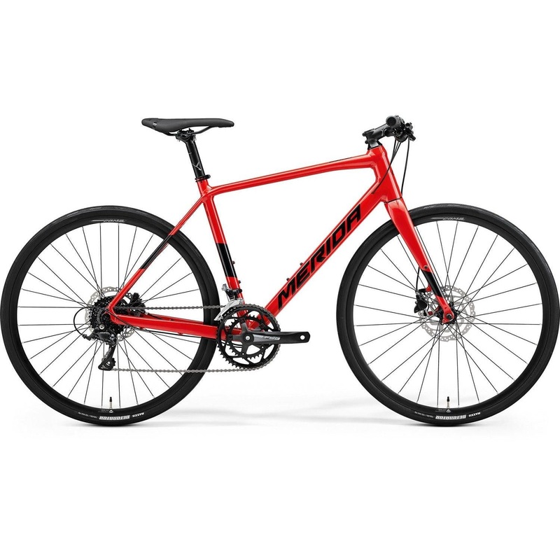 Merida Speeder 200 Flat Bar Road Bike Red/Black XXS
