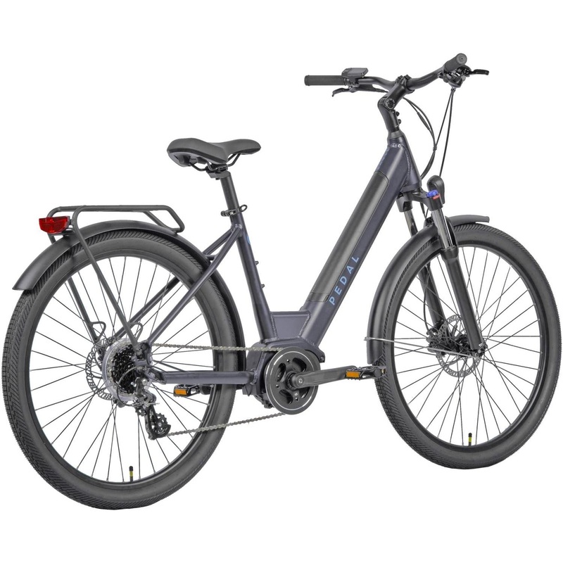 Pedal Eagle ST Electric Hybrid Bike Satin Steel Grey XS