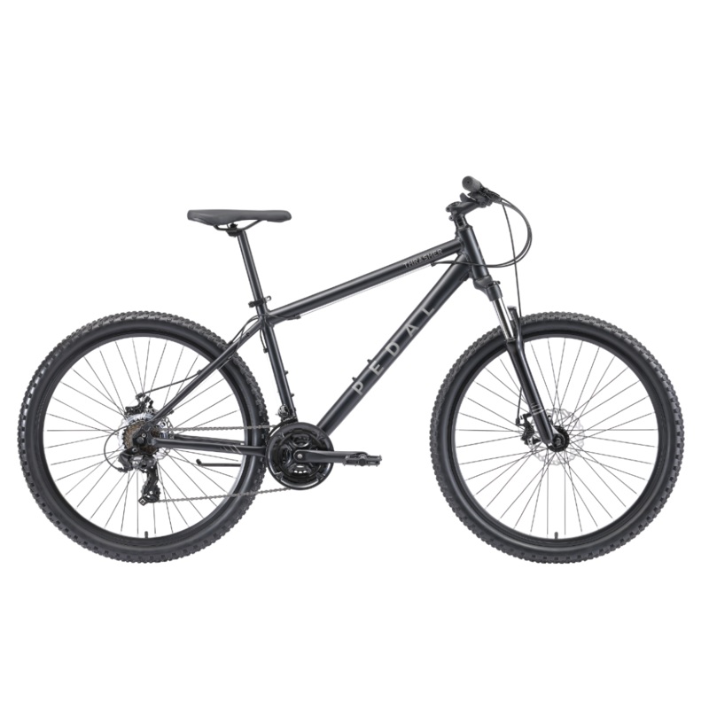 Pedal Thrasher 4 Hardtail Mountain Bike Black/Grey XS