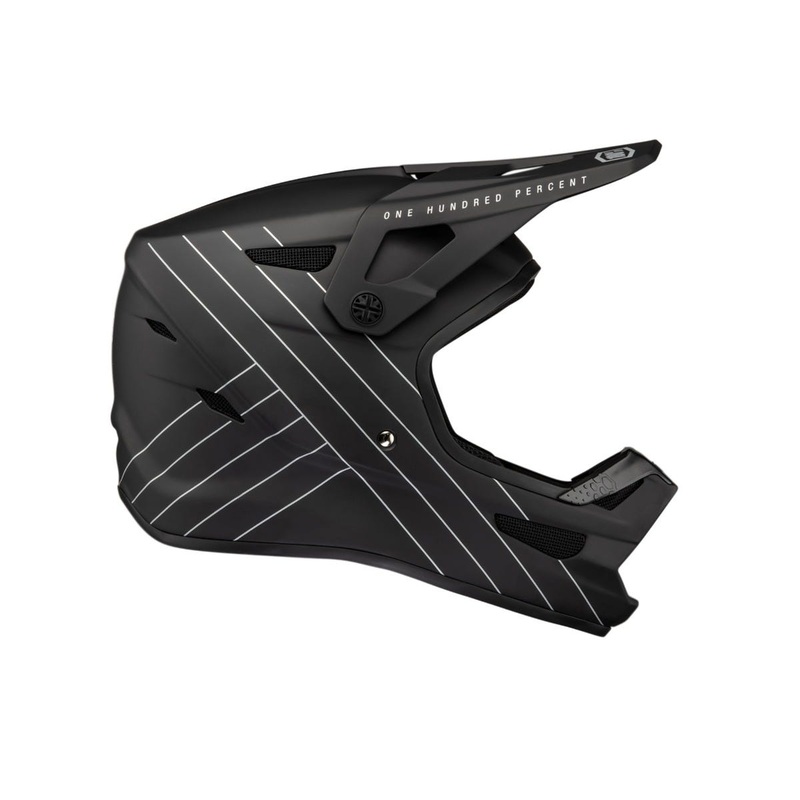 100% Status Fullface Helmet Black SM