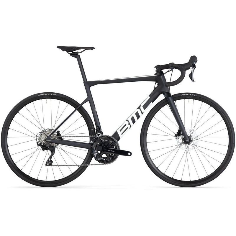 BMC Teammachine SLR Five Road Bike Black/White/Grey SM