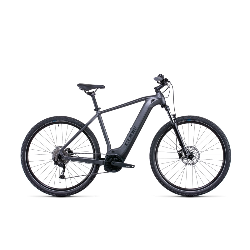 Cube Nuride Hybrid Performance 400 Electric Hybrid Bike Graphite/Black (2022) SM