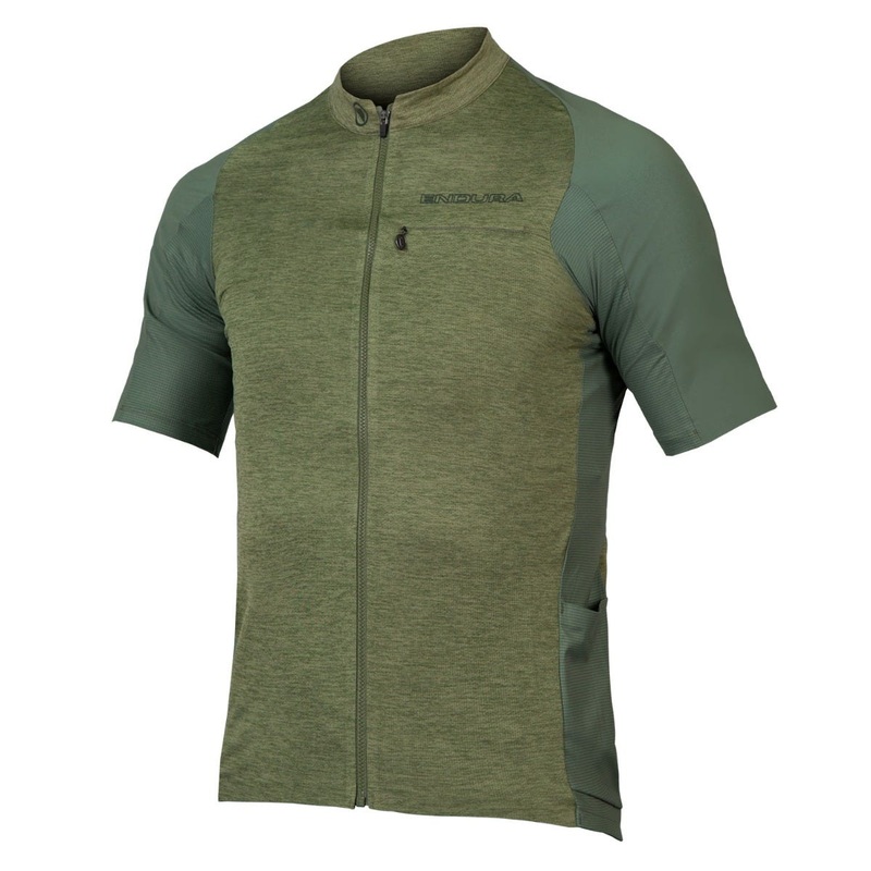 Endura GV500 Reiver SS Jersey Olive Green SM